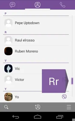 Viber android App screenshot 3