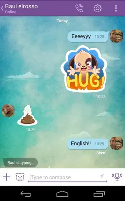 Viber android App screenshot 6